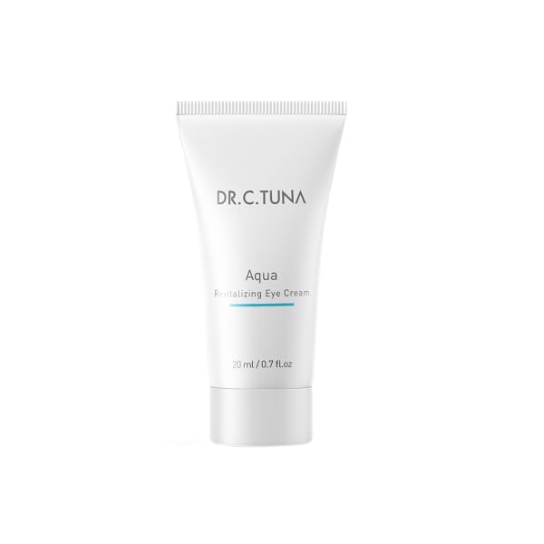 FARMASi Restorative Eye Cream Aqua 20 ml / 0.68 fl Oz – Lightweight Hydrating Under-Eye Cream with Hyaluronic Acid & Peptides – Helps Reduce Puffiness & Brighten – Daily Eye Care Treatment