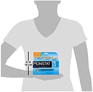 Monistat 1-Day | Day or Night Combination | Yeast Infection Treatment, Prefilled, 1 Pack