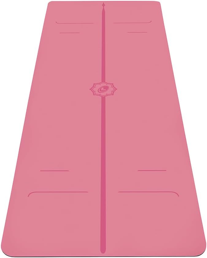 Liforme Evolve Yoga Mat โ Free Yoga Bag Included - Patented Alignment System, Warrior-like Grip, Non-slip, Eco-friendly, Sweat-Resistant, Long, Wide, 4.2mm thick mat for comfort