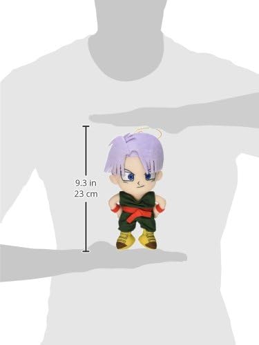 Great Eastern Dragon Ball Z 8" Trunks Plush, Multi-Colored, 13"