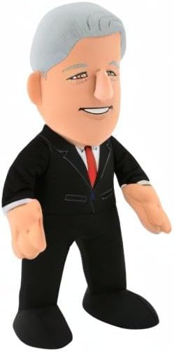 Bleacher Creatures Bill Clinton 10" Plush Figure- A P.O.T.U.S. For Play or Display