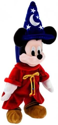 Disney Store Official Fantasia Collection: Medium 22-Inch Sorcerer Mickey Mouse Plush - Authentic, Soft & Cuddly Toy - Ideal for Fans & Kids