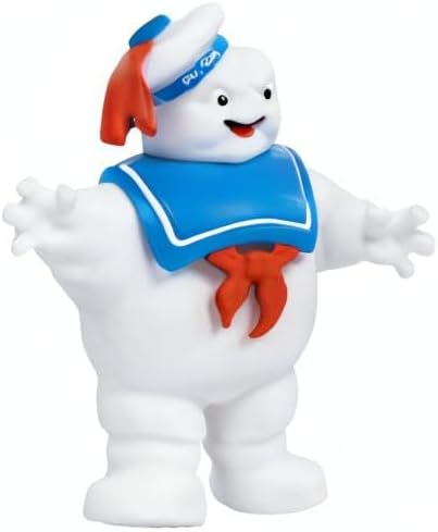 Heroes of Goo Jit Zu Ghostbusters Squishy Stay Puft Figure |Unique Goo Filling | Stretches Up to 3X Its Size | Stretch, Twist and Watch It Return to Its Original Size and Shape