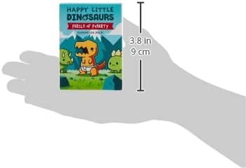Happy Little Dinosaurs Perils of Puberty Expansion Card Game - Great for Family Game Night