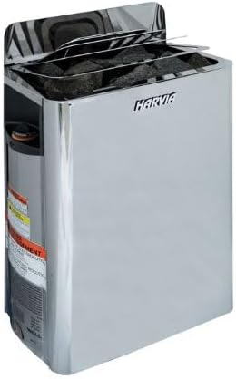 EuroSauna 2-Person Outdoor Barrel Sauna with Shingles, Lighting, & 6kW Harvia Sauna Heater, 81x59 (KIT 2)