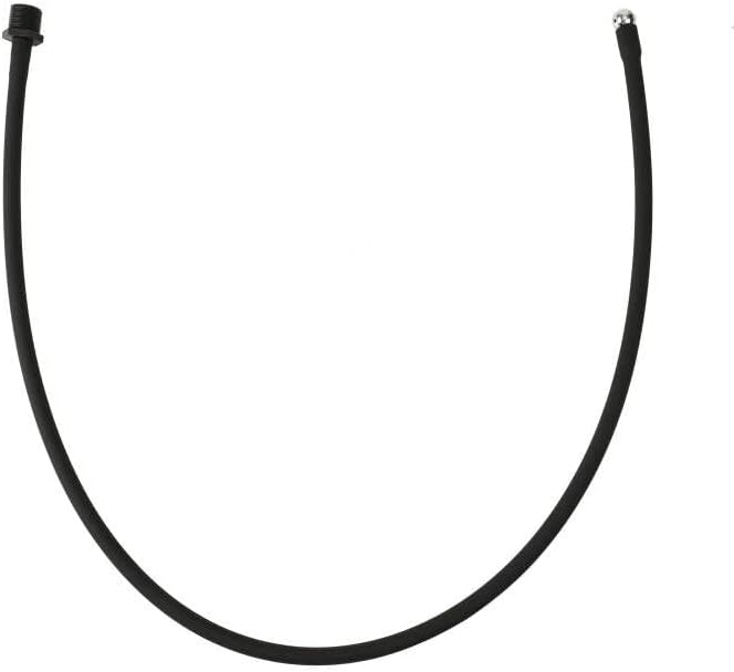 Silicone Nozzle Enema ASilicone Nozzle Enema Attachment Reusable Douche Black Hose Nozzle (78.74 in)