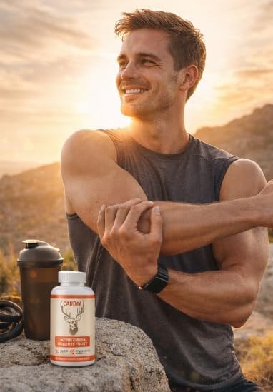 Men's Vitality Supplement, Arctic Herb & Reindeer Organ Blend – Daily Support Capsules for Energy, Stamina & Overall Wellness – 60 Ct