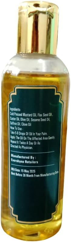 Massage Oils Great for Sports & Athletic Therapeutic Massage Oil | Non-Greasy Body Massage Oil 100ML
