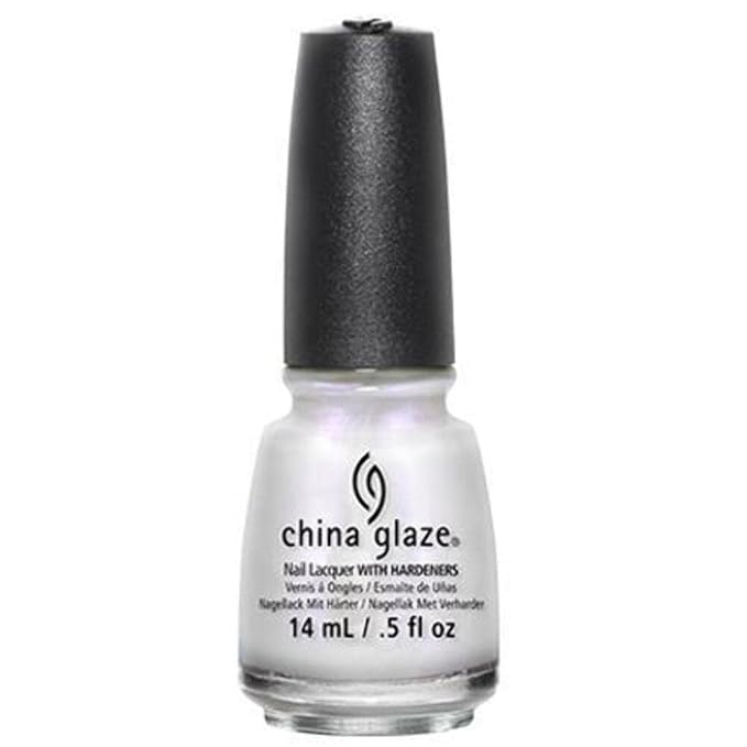 China Glaze Nail Lacquer with Hardeners:Rainbow
