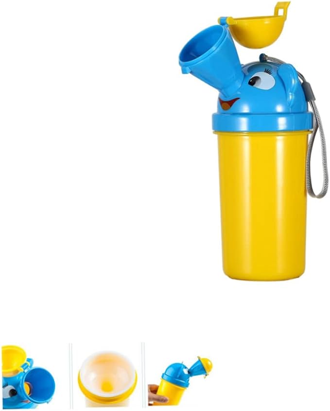 Portable Kids Travel Urinal Emergency Toilet Potty Leak Proof Children Pee Training Cup for Boys Blue Hygiene Sanitation