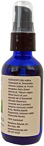 Wyndmere Muscle Relief Massage Oil 2oz with Pure Essential Oils