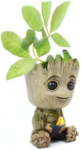 Mini Tree Men Figurine Miniature Model Home Accessories Decompression Artefact Kids (Bird Nest Model)