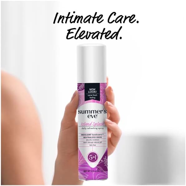 Summer’s Eve Sheer Floral Feminine Freshening Spray, Daily Intimate Deodorant, Neutralizes Odor, pH Balanced, Talc Free, Gentle Fresh Scent, 2 Ounce (Pack of 11)