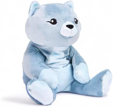 Frankie The Cat 20 Inch 4.5 lb Heavy Cute Sensory Weighted Comfort Plush | Large Unscented Washable Self Care Calming Stuffed Animal for Kids, Teens and Adults