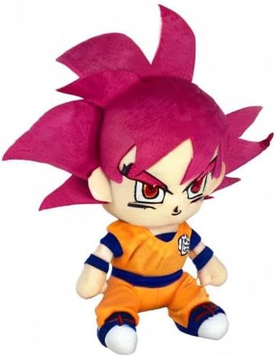 Great Eastern Entertainment SSGSS Goku Sitting Pose Plush 7''