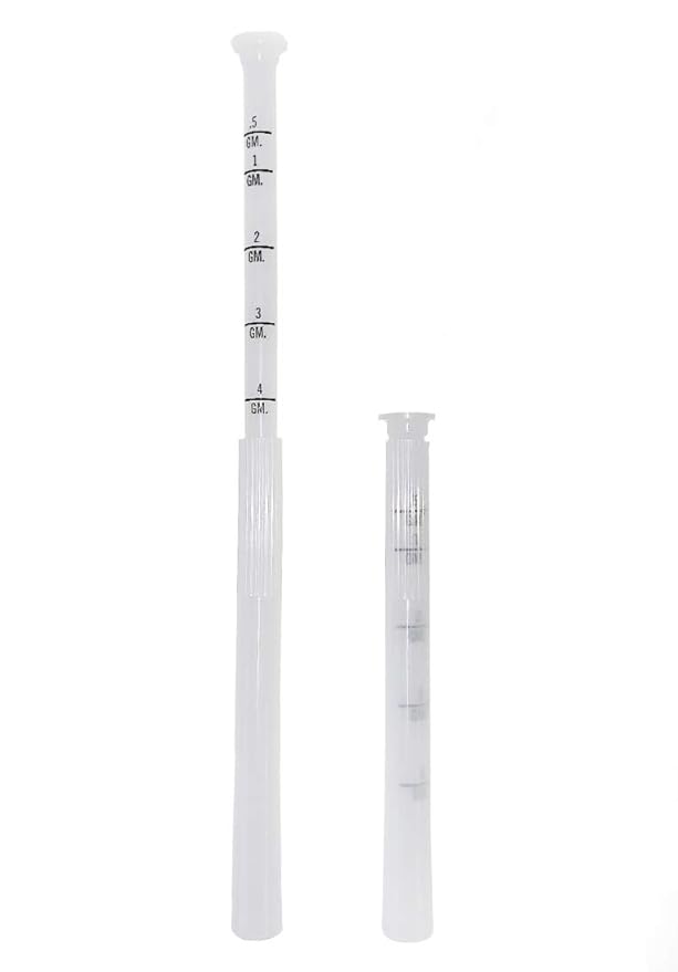 NewLife Naturals Disposable Vaginal Applicators 60 Pack – Threaded Vaginal Cream Applicators with Dosage Markings – Individually Wrapped Clean Single Use for Gels, Lubricants, & Creams – Made in USA