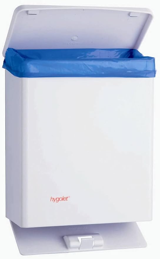 Univseral Surface Mount Sanitary Napkin Wall box Receptacle Liner- (One Roll- 50 Bags)