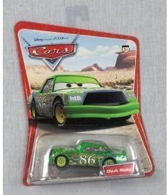 Series 1 Original Issue Chick Hicks Disney Car Desert Background Scene with 16 Cars Pictured on Back of Mattel Card