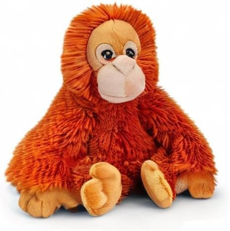 Deluxe Paws Eco-Friendly Orangutan Plush Toy Made from 100% Recycled Materials