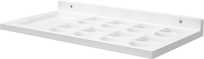 PHOENANCEE Floating Shelves for Little Tikes Story Dream Machine,Wall Shelf for Little Tikes Projector Books Audio Play Character Storage Tray Organizer for Toddlers and Kids Girls Boys,Oak(White)