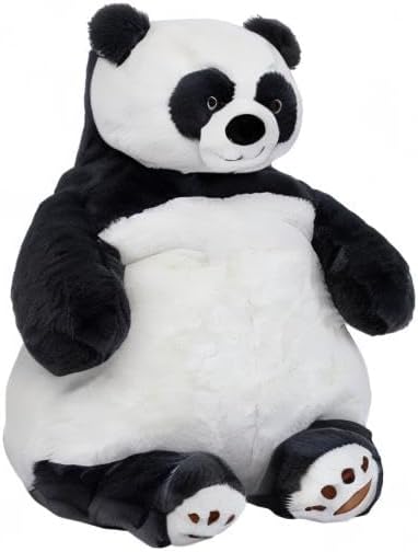 Panda Weighted Stuffed Animals, 21.5" 5.2 lbs Weighted Panda Plush Large Weighted Plush Animal Toy Pillow Gifts for Boys and Girls