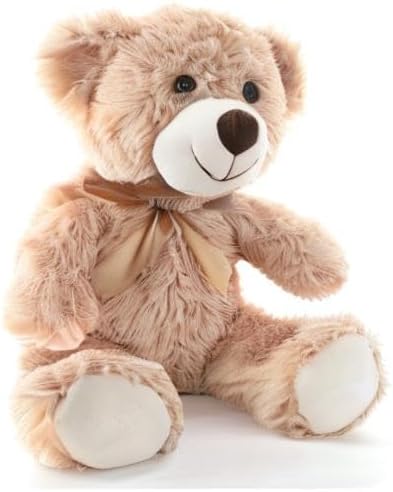 MaoGoLan 3 Pieces Bulk Teddy Bears Stuffed Animals Baby Shower, Soft Small Stuffed Teddy in Bulk, 13.5" Cuddly Mini Teddy Bears Centerpiece,Wedding,Party,Engagement