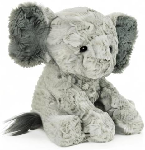 GUND Cozys Collection Elephant Plush, Elephant Stuffed Animals for Ages 1 and Up, Gray, 10"