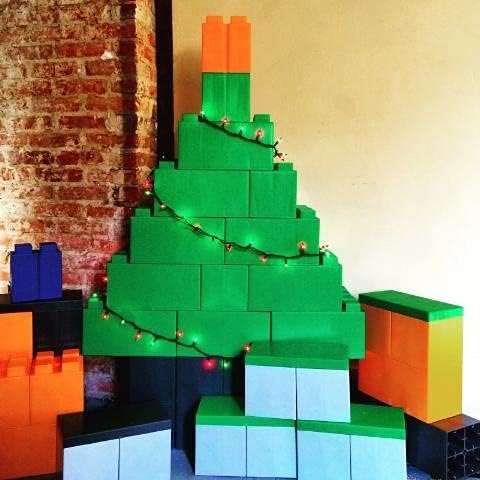 EverBlock Single Color Combo Pack | Giant Building Blocks | Easy to Connect & Reuse | Indoor & Outdoor Use | Build Displays & Structures | Green