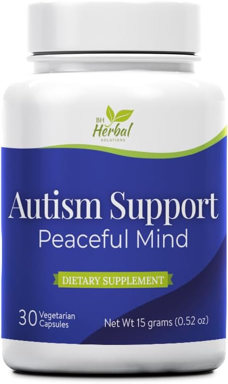 Peaceful Mind Support – Herbal Formula for Calm & Emotional Balance – 100% Natural and Herbal