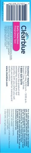Clearblue Early Detection Pregnancy Test, 3 Ct (Pack of 2)