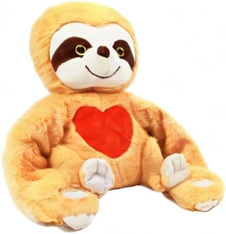 Weighted Stuffed Animal - Brown Sloth 4.5 lbs, Ideal for Sensory Needs, Austism & Anxiety | Comfort & Relaxation for Both Kids and Adults Valentines