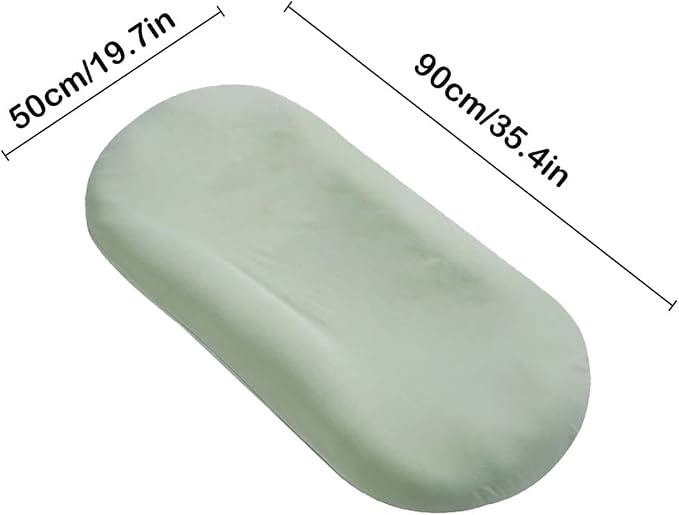 Baby Lounger for Newborn Babies 0-18 Months, Bionic Organic Lounger for Baby, Soft Cotton Breathable Infant Floor Seats & Loungers