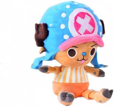 ALORVE Plush Figure Toys Plush Toy Tony Tony Chopper Anime Stuffed Plush Doll 11.7 Inches(Blue)