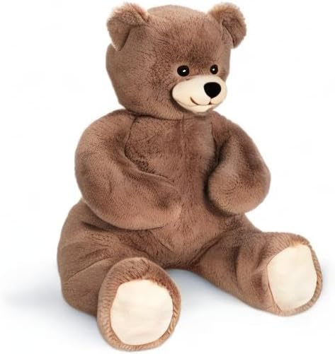 Vermont Teddy Bear Giant Teddy Bear Stuffed Animal - 4 Foot Big Teddy Bear from Giant Cuddle Collection - Collectible Plushies for Kids & Adults - Emotional Support Plush Crafted in The USA