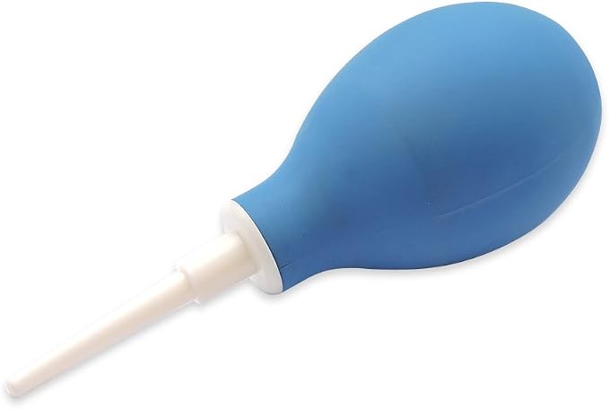 Rectal Enema Syringe, Anal and Vaginal Douche for Gentle Cleansing, Suitable for Men, Women - 8 US Fl Oz Capacity, Blue Color