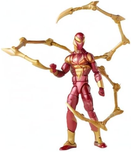Marvel Legends Series Spider-Man 6-inch Iron Spider Action Figure Toy, Includes 2 Accessories