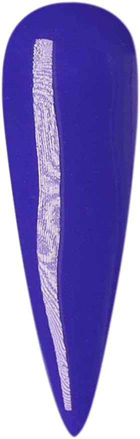 WAVEGEL Soak-Off Gel, Nail Lacquer & Acrylic/Dip Powder Matching Set - Princess Collection - #58 Imperial Blue