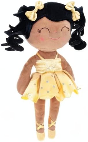 Gloveleya Personalized Baby Doll โ Custom Name Plush Ballerina Doll for Girls | 13 Inch Soft Keepsake Gift | Birthday, Christmas, Baby Shower Present & Comfort Toy
