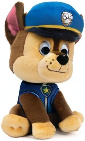 LA PAT’ PATROUILLE - PELUCHE GUND 15CM PAW PATROL - Peluche Chiot Pat' Patrouille Taille 15cm - Lavable En Surface - Jouet Premier Age - 6061061 - Jouet Bébé 12Mois et + - Modèle Aléatoire une pièce