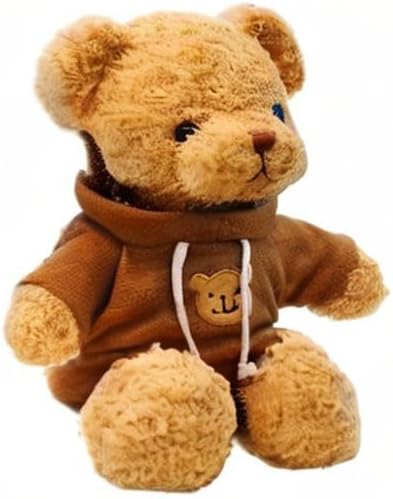 Teddy Bear Stuffed Animal, Teddy Bear Plush Toy, Birthday for Kids Boys Girls Friends (Brown, 12inch)