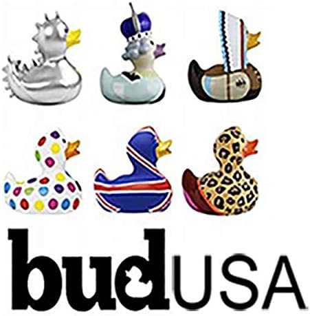 Brit (mini) Rubber Duck Bath Toy by Bud Duck | Elegant Gift Packaging - "British and proud!" | Child Safe | Collectable