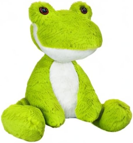 Fruit Green Plush Frog Stuffed Animal Toy, Soft Cuddly Plushie Hugger Toy for Boys & Girls, Gifts for Kids or Girlfriend, 8.5 Inches