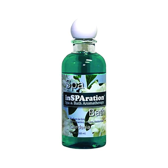 inSPAration Spa and Bath Aromatherapy 116X Spa Liquid, 9-Ounce, Gardenia