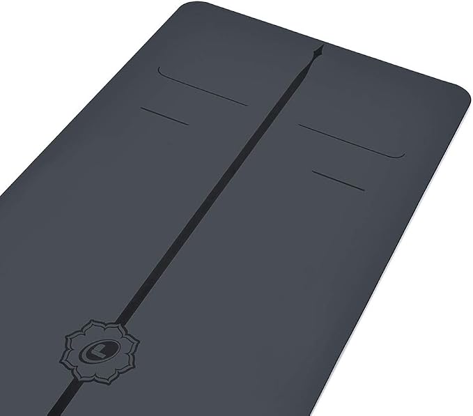Liforme Evolve Yoga Mat โ Free Yoga Bag Included - Patented Alignment System, Warrior-like Grip, Non-slip, Eco-friendly, Sweat-Resistant, Long, Wide, 4.2mm thick mat for comfort