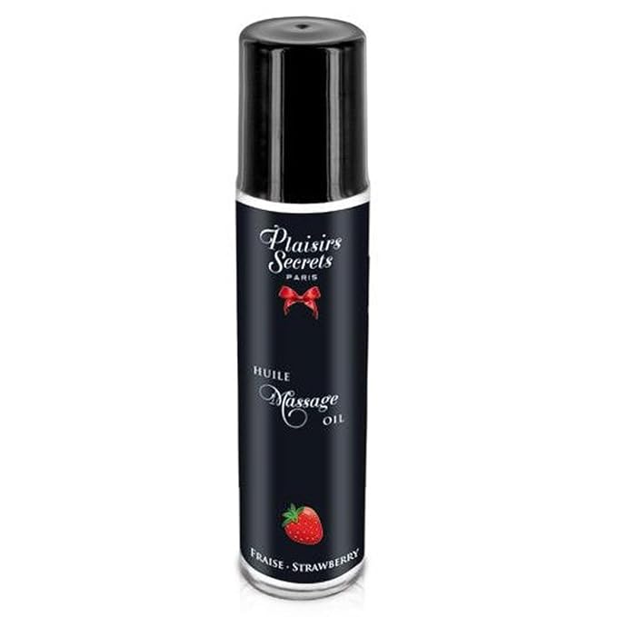 Edible Massage Oil high Quality Bottle 2.07fl oz (Strawberry)