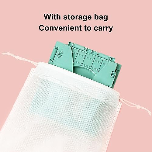 ZJchao Car Potty for Toddler, Portable Toilet Seat Lightweight Foldable Toddler Potty Toilet Urinal Training Chair Travel Chamber Pot for Travel Camping And Outdoor Use (Green)