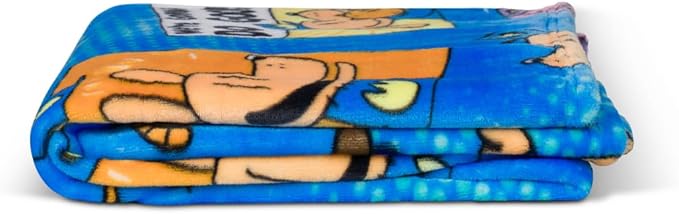 Franco Dog Man Supa Book Kids Bedding Super Soft Cozy Plush Throw, 40 in x 50 in, (Officially Licensed Product)