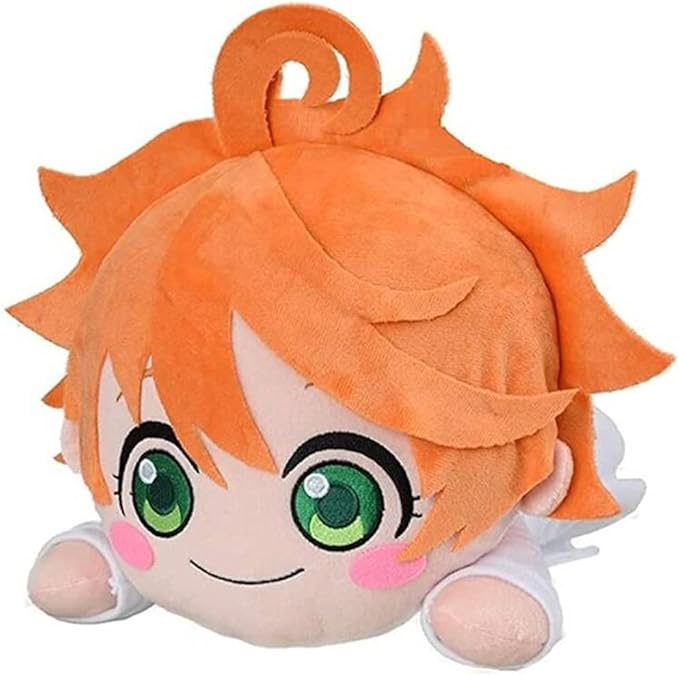 The Promised Neverland mega Jumbo Nesoberi Stuffed Toy Soft Plush Emma Doll Doll 40cm