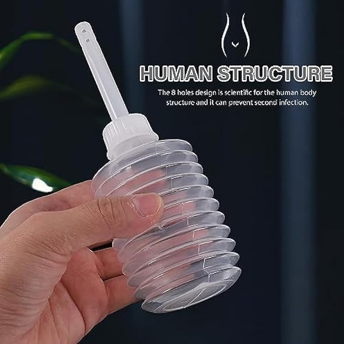 10pcs Disposable Enema Douche Vaginal Cleaner Applicator Bottle Vaginal Douche Anal Applicator for Women Men 150ml