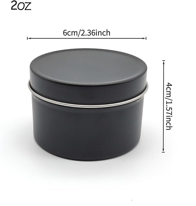 Vanilla Scented Soy Candle, Aromatherapy Candle for Home | Soy wax vanilla candle in a portable metal tin for bedroom, bathroom, yoga, travel, home decor and thoughtful gifting.